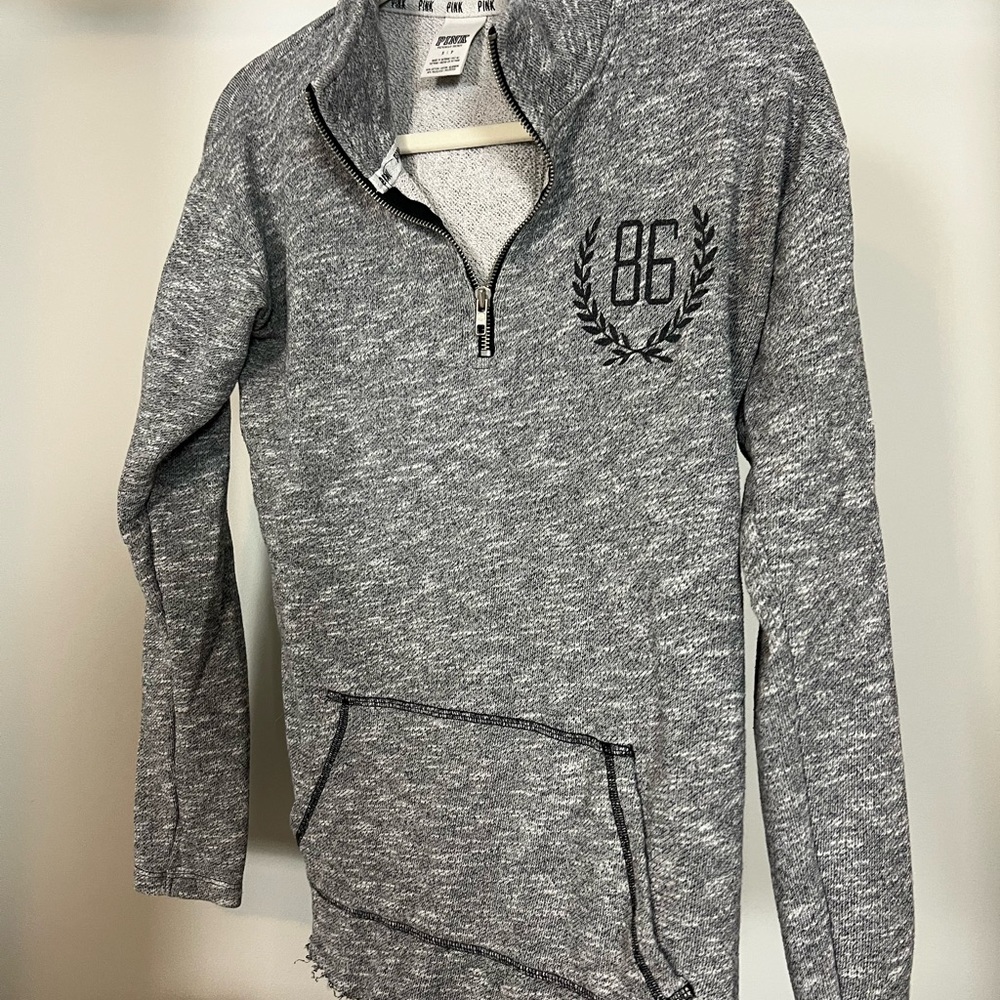 VS PINK quarter zip